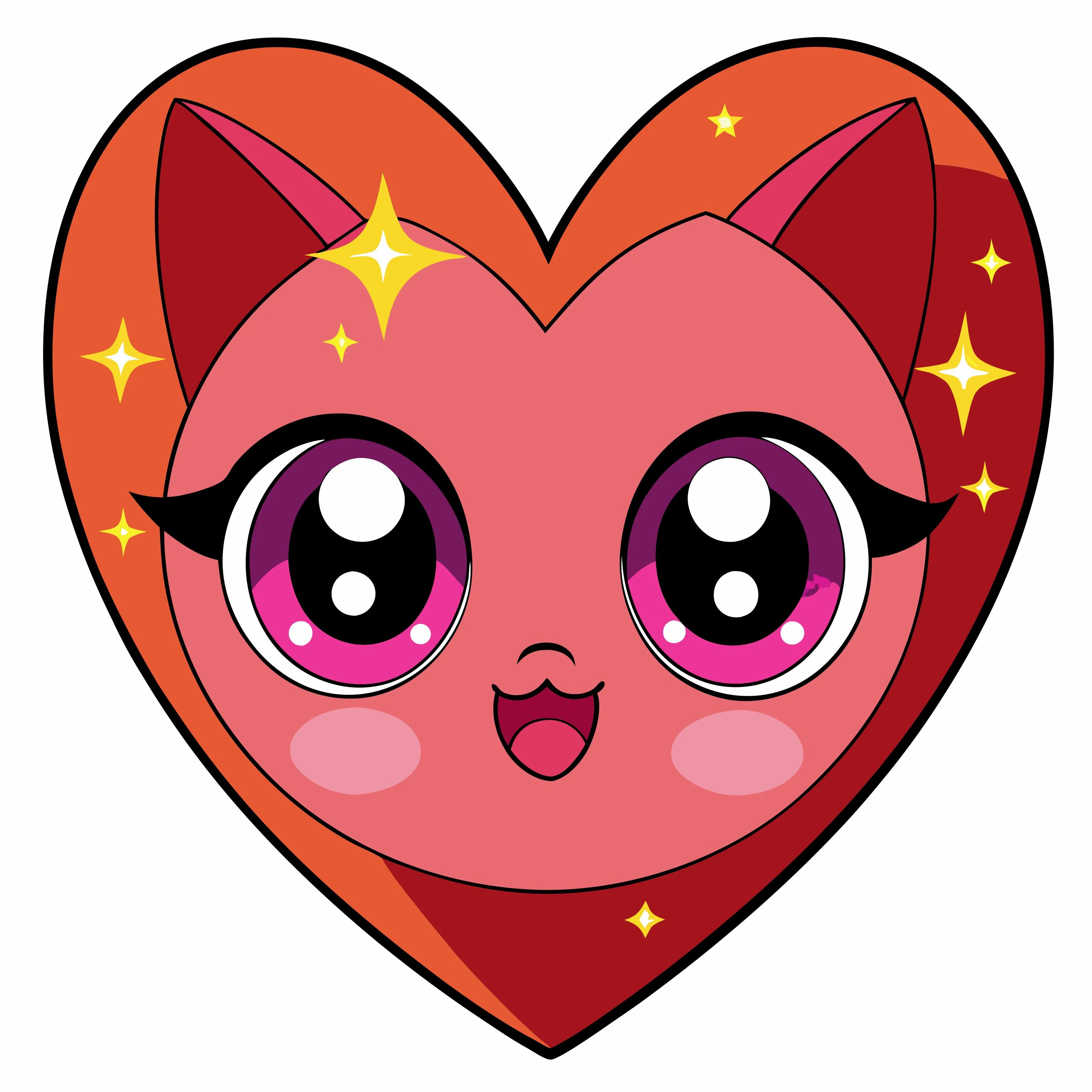 Chibi Heart SVG - product image