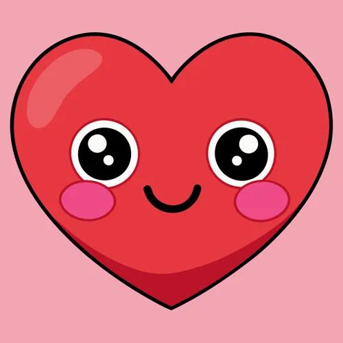 Cute Heart SVG
